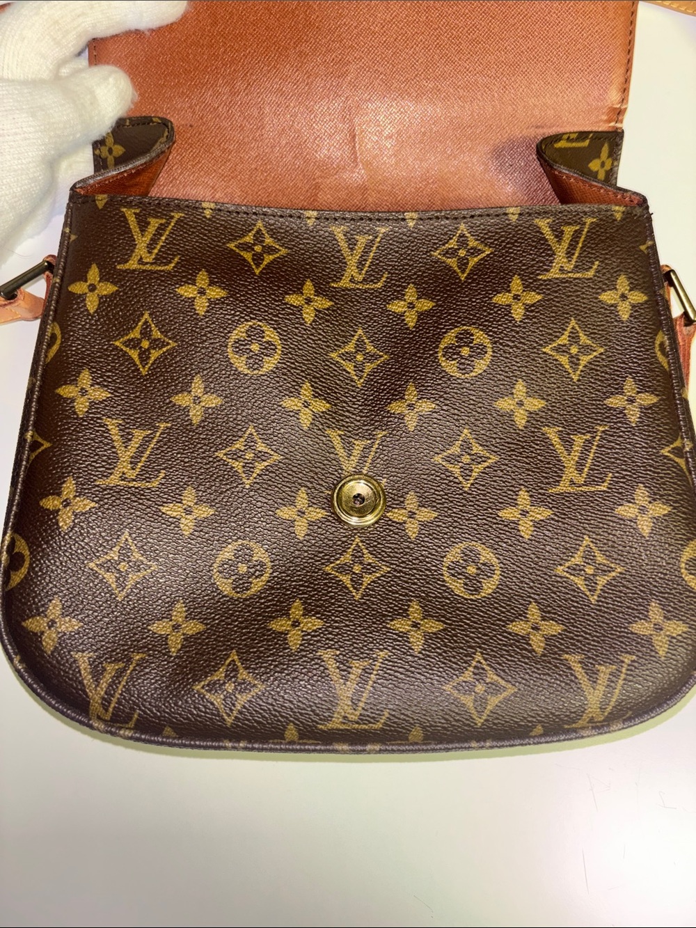 Louis Vuitton Large Monogram St Cloud Crossbody w/ Adjustable Strap & LV Wallet - Picture 10 of 17